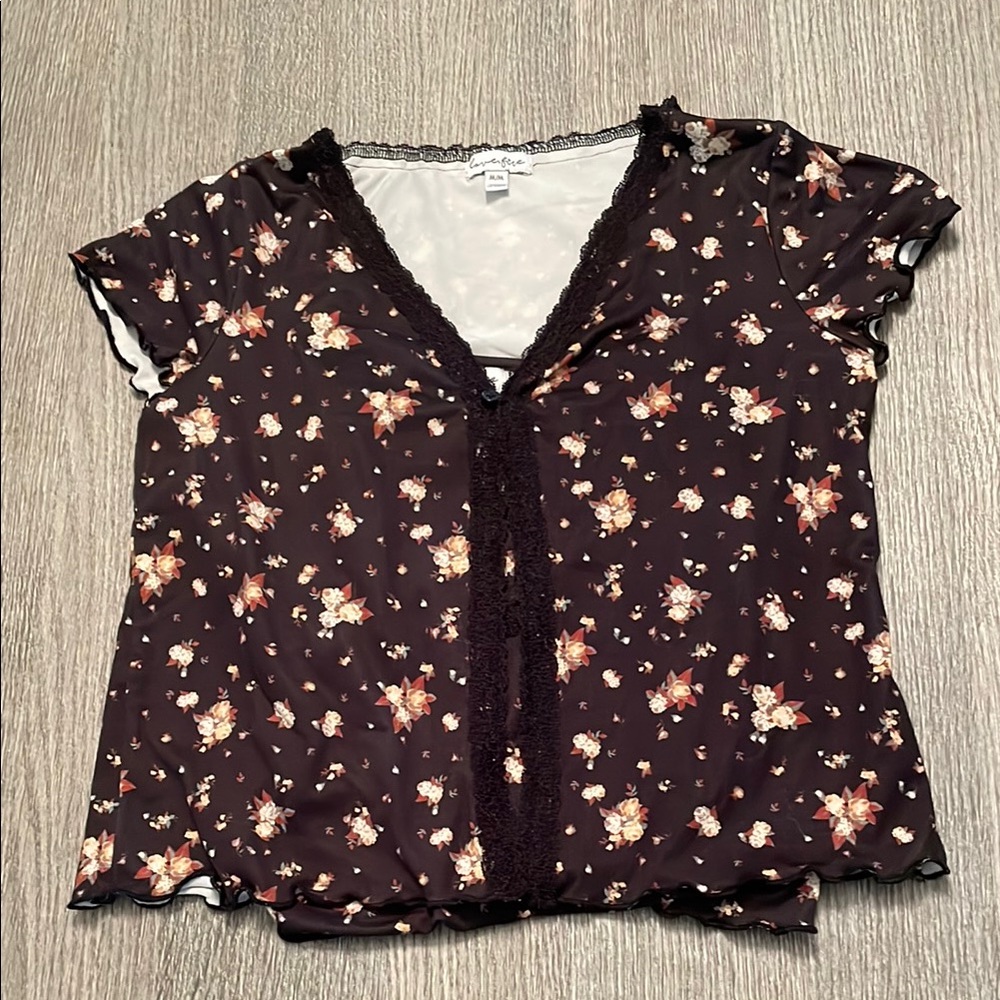 Love Fire Floral Top